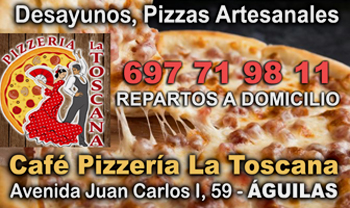 CAF&Eacute; PIZZERIA LA TOSCANA Aguilas